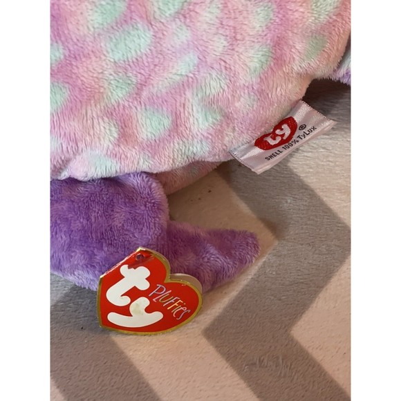 Ty TyLux Pluffies Googly the Pastel Plush Fish with All Tags 2003 - Picture 3 of 6